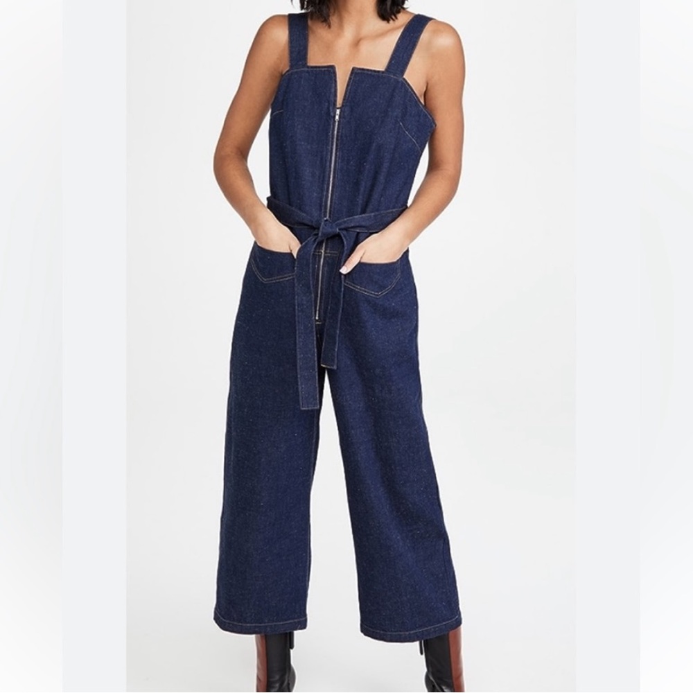 Rachel Comey Dark Blue Denim Jumpsuit